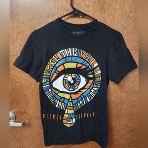 Pierce The Veil Black Graphic Eye Tee